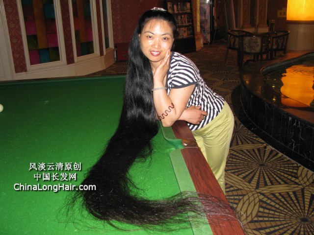 南京长发女的风采