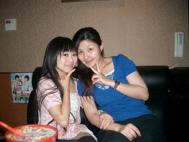 可爱的台湾长发女孩小蜗牛